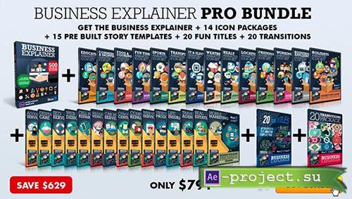 The Business Explainer Pro Bundle - After Effects Templates