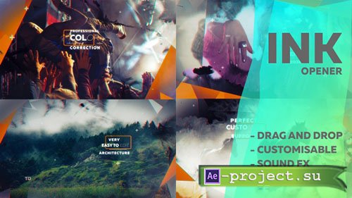 Videohive: Ink Opener 18085705 - Project for After Effects 