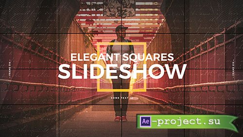 Videohive: Elegant Squares Slideshow - Project for After Effects 