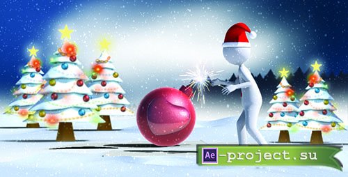 Videohive: Christmas Love Bomb - Project for After Effects 
