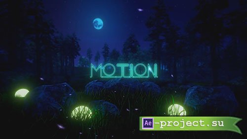 Epic Natural Logo In The Night - After Effects Templates