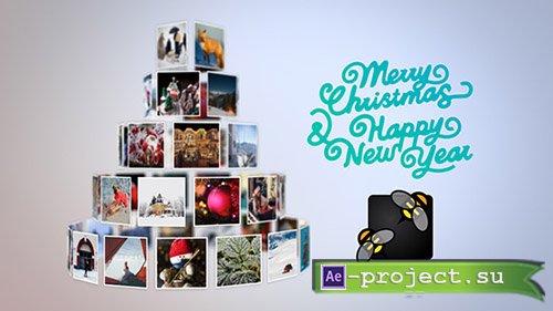 Videohive: Christmas Tree Slideshow - Project for After Effects 