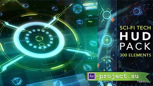 Videohive: HUD Sci-Fi Infographic - Project for After Effects 