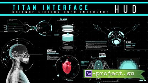 Videohive: HUD - Titan Interface - Project for After Effects 