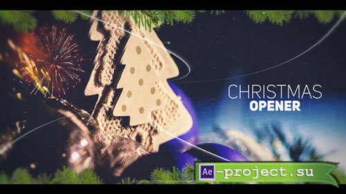 Videohive: Christmas Opener 19188544 - Project for After Effects