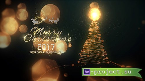 Videohive: Christmas Particle Logo - Project for After Effects 