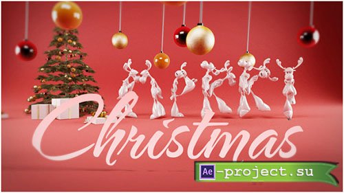 Videohive: Rudolphs Christmas Greetings - Project for After Effects 