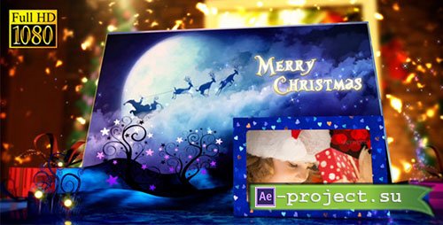 Videohive: Christmas Pop-Up Book 6484518 - Project for After Effects 