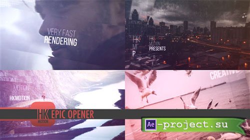 Videohive: Epic Opener 19161016 - Project for After Effects 