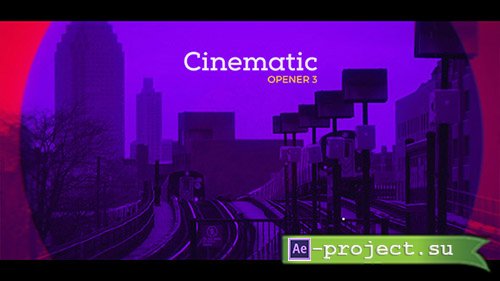 Videohive: Cinematic Opener 3 - Project for After Effects 