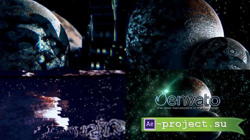 Videohive: Space Glitch Logo - Project for After Effects 