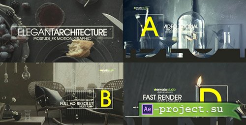 Videohive: Elegant Architecture Promo - Project for After Effects 