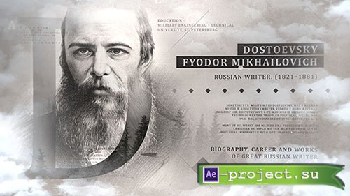 Videohive: Double Exposure History Opener - Project for After Effects 