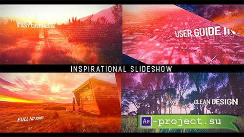 Videohive: Inspirational Parallax Slideshow - Project for After Effects 