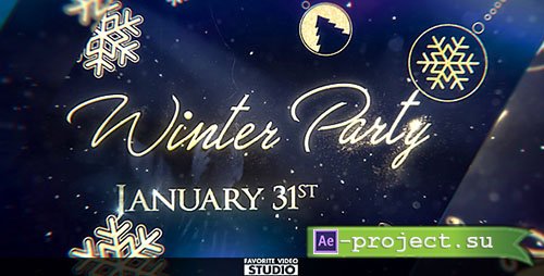 Videohive: Winter After Party - Project for After Effects 