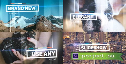 Videohive: The Slideshow 17944703 - Project for After Effects 