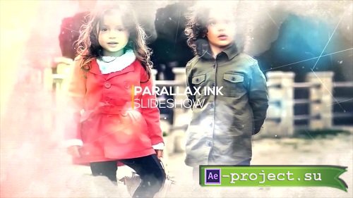 Parallax Ink Slideshow - After Effects Templates