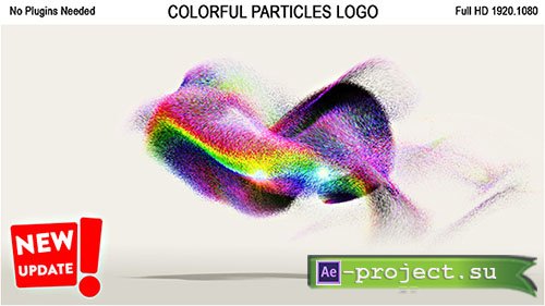 Videohive: Colorful Particles Logo 19236015 - Project for After Effects 