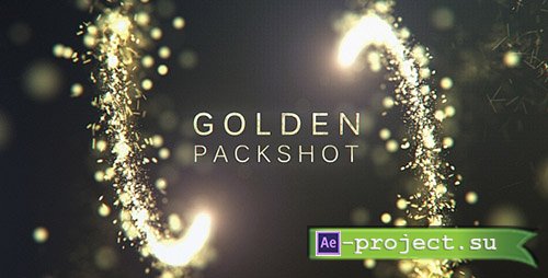 Videohive: Golden Packshot - Project for After Effects 