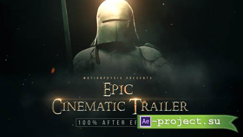 Videohive: Epic Cinematic Trailer 19255226 - Project for After Effects 