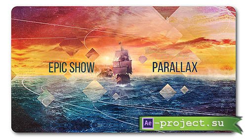 Videohive: Epic Parallax | Cinematic Slideshow - Project for After Effects 