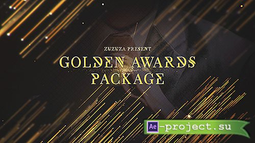 Videohive: Golden Awards Package 19027810 - Project for After Effects 