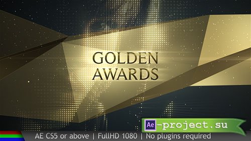 Videohive: Awards Golden Show - Project for After Effects