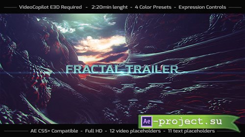 Videohive: Fractal Trailer - Project for After Effects 