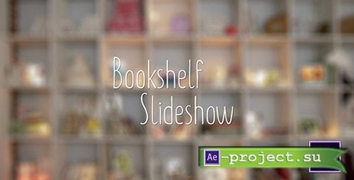 Videohive: Bookshelf Slideshow - Photo Gallery - Project for After Effects 