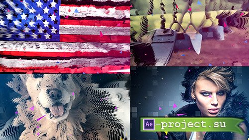 Videohive: 3D Stylish Slideshow - Project for After Effects 