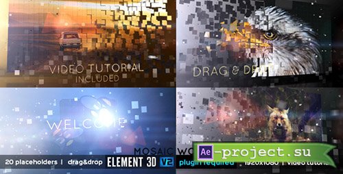 Videohive: Mosaic World - Project for After Effects 