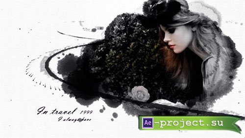 Videohive: Ink line And Postcard Opener - Project for After Effects