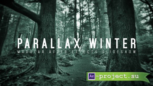 Videohive: Parallax Winter - Project for After Effects 