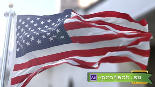 Videohive: 3D Flag V2 - Project for After Effects 