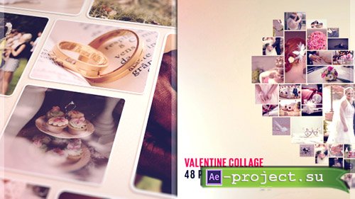 Videohive: Valentine Collage - Project for After Effects 