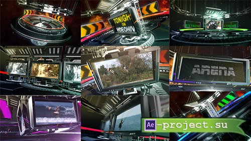 Videohive: Arena - The Action Opener - Project for After Effects 