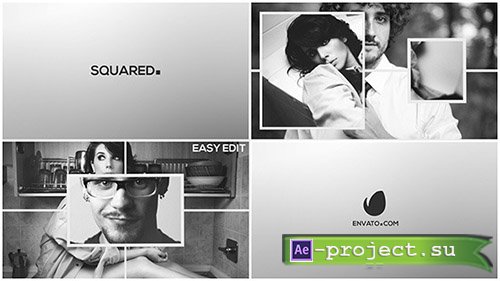 Videohive: Squared - Slideshow - Project for After Effects 