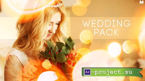 Videohive: Wedding Titles Slideshow Light Leaks - Project for After Effects 
