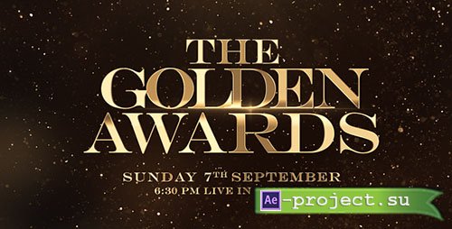 Videohive: Golden Awards Promo - Project for After Effects 