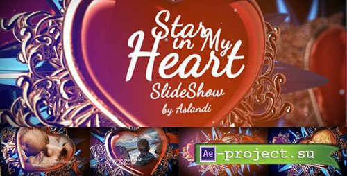 Valentine Day Star in My Heart SlideShow Photo Gallery - Project for After Effects (Videohive)