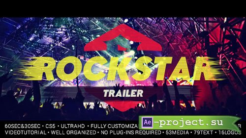Videohive: Rockstar Trailer - Project for After Effects 