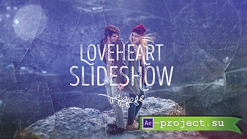 Videohive: Loveheart Slideshow - Project for After Effects