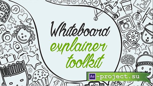 Videohive: Whiteboard Explainer Toolkit - Project for After Effects 