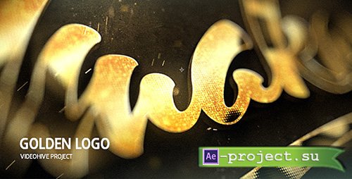 Videohive: Golden Logo - Project for After Effects 