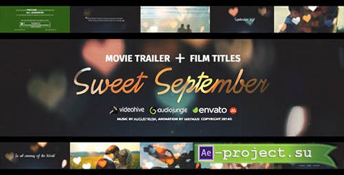 Videohive: Love Story - Sweet September - Project for After Effects 