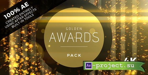 Videohive: Golden Awards Event Pack - Project for After Effects