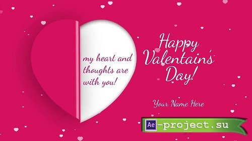 Valentine's Day Greetings - After Effects Templates