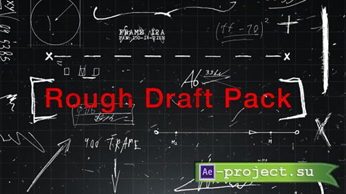 Videohive: Rough Draft Pack - Project for After Effects 