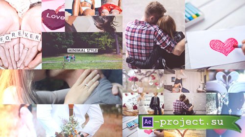 Videohive: Love Slideshow 19385125 - Project for After Effects 