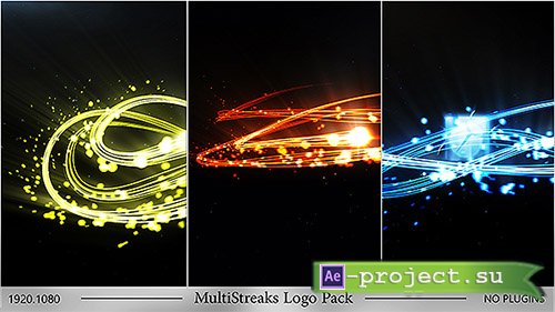 Videohive: MultiStreaks Logo Pack - Project for After Effects 